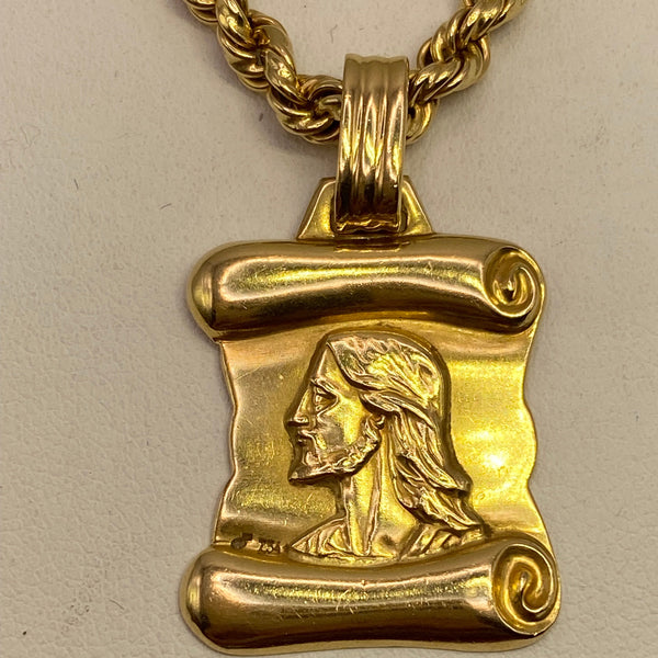 Collier Ras du Cou en Or Jaune 18K - 24.08g