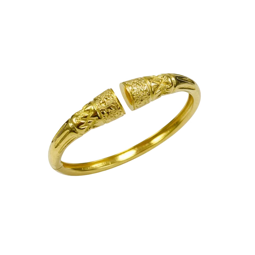 Bague Jonc en Or Jaune 18k - 3.51 G