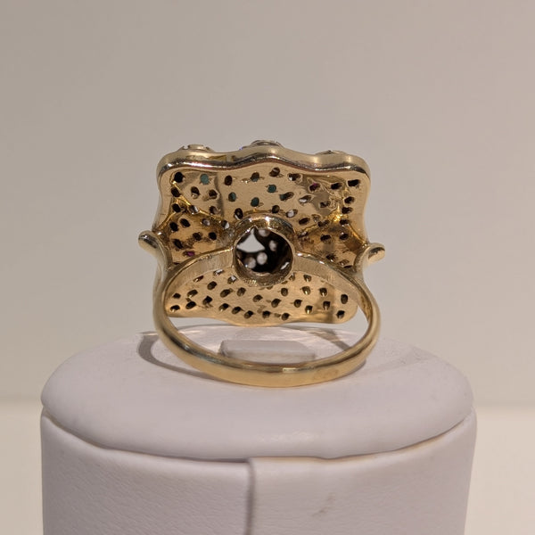 Bagues en Or Jaune 18K - 8.72 Grs - Taille 60