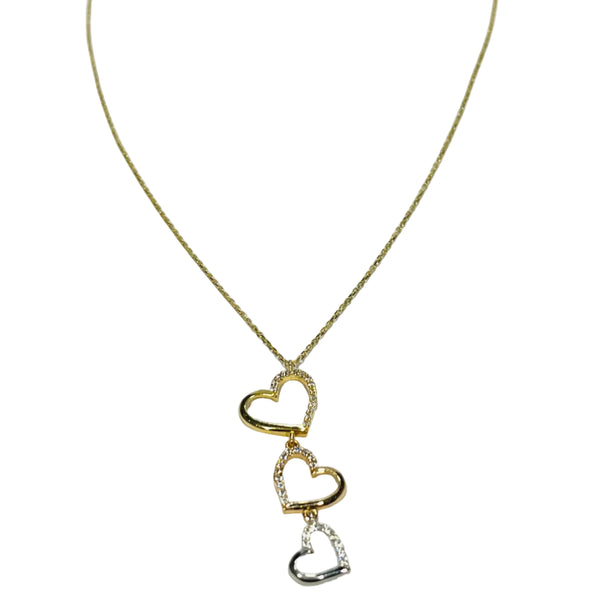 Collier Princesse en Or Tricolore - 2.85G