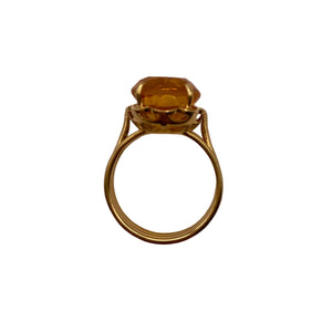 Bague en or jaune 18k -  4.98 G