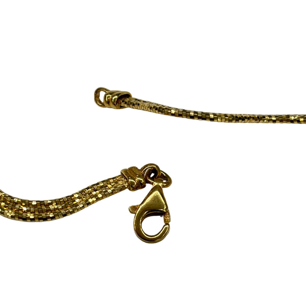 Collier Ras du Cou en Or Jaune 18K