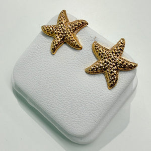Boucles d'oreilles en or jaune 18 K - 1.31 G
