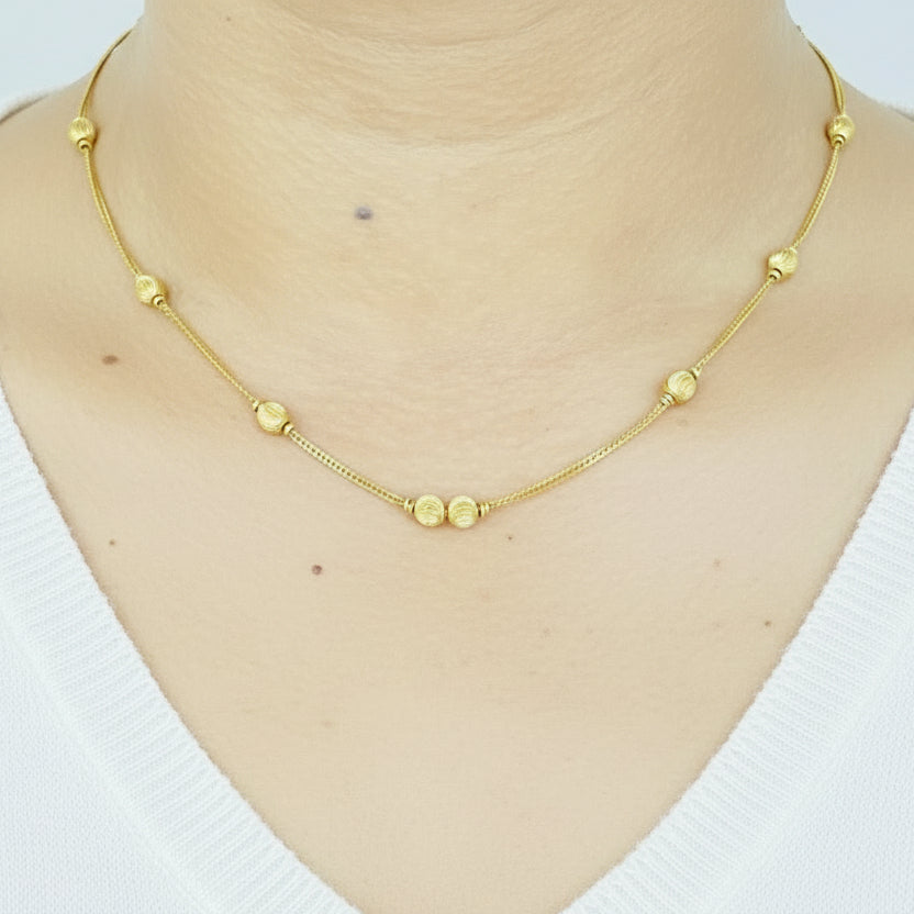 Collier Princesse en Or Jaune 18K - 7.65 G