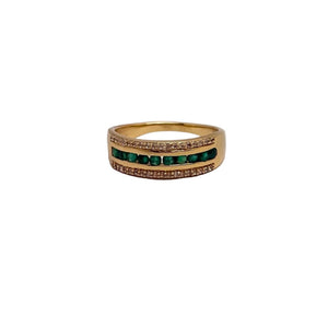 Bague Tank en Or Jaune 18 carats