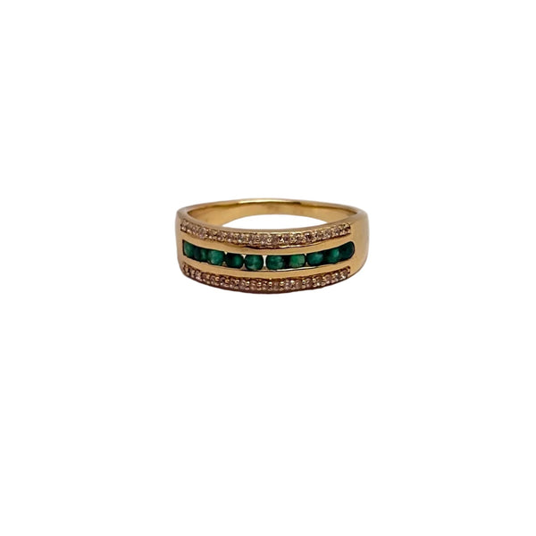 Bague Tank en Or Jaune 18 carats