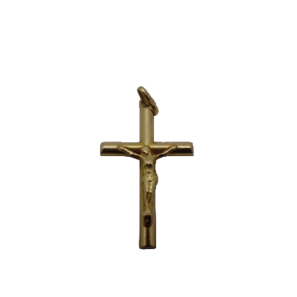 Pendentif Croix en Or Jaune 18K - 1.79 Grs