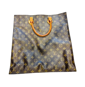 Sac Tote Louis Vuitton Monogram en Cuir Naturel