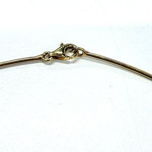 Collier câble articulé en Or jaune 18K - 7.53g