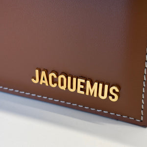 Sac à Main Jacquemus Le Bambino en Cuir Marron à Bandoulière
