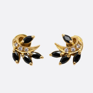 Boucles d'oreilles en or jaune 18 k - 2.54 G