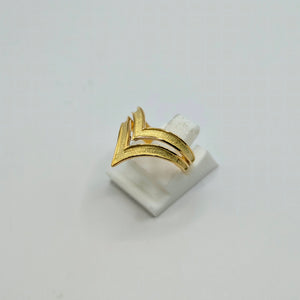 Bague Alliance en Or Jaune 18 K - Taille 50.5 - 3.65 G