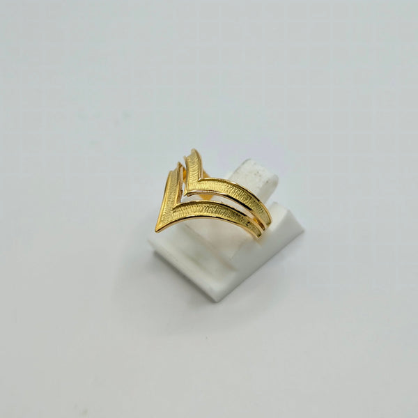 Bague Alliance en Or Jaune 18 K - Taille 50.5 - 3.65 G