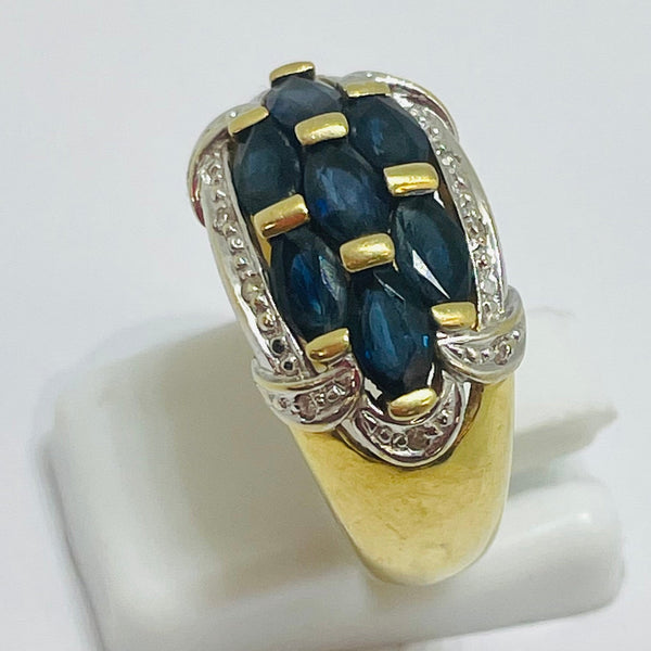 Bague en Or jaune 18K - 6g