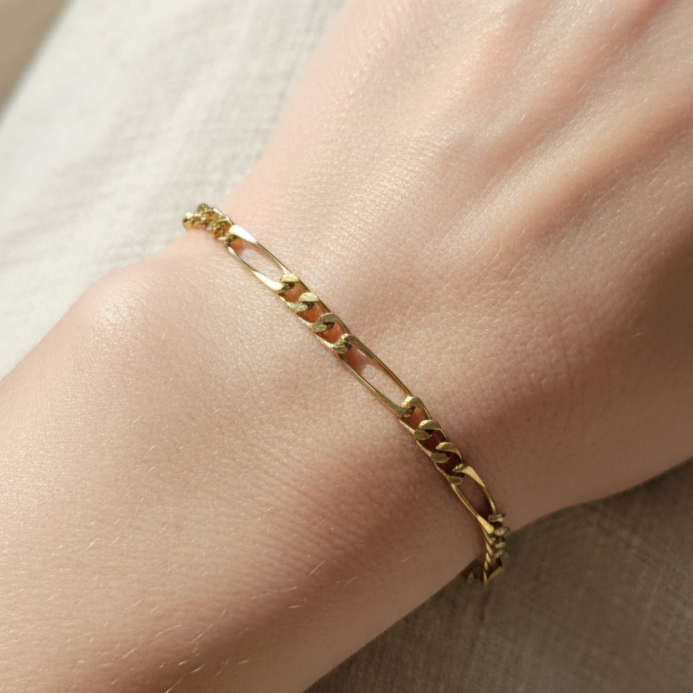 Bracelet en Or Jaune 18 K - 9.74 Grs