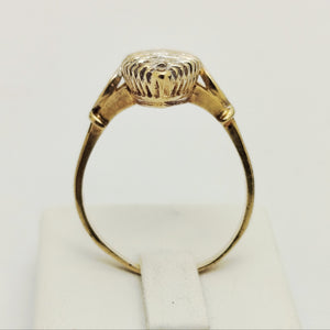 Bague en Or Jaune 18K - Taille 63 - 6.83 Grs