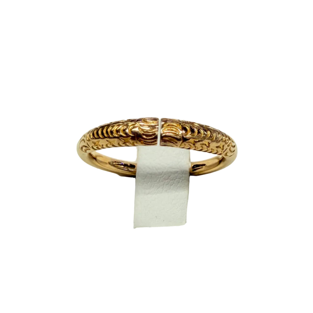 Bague en Or Jaune 18K - 4.01G - Taille 54