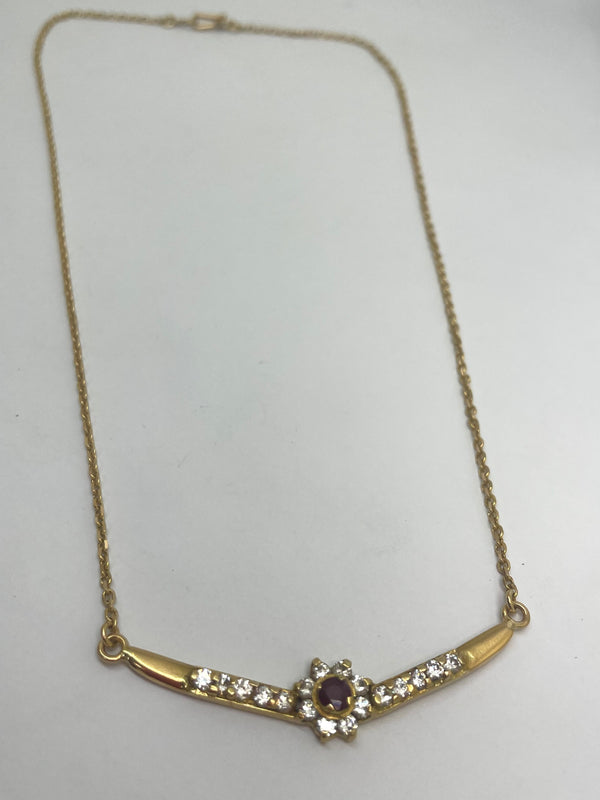 Collier Ras du Cou Or Jaune 18 K - 8 Grs