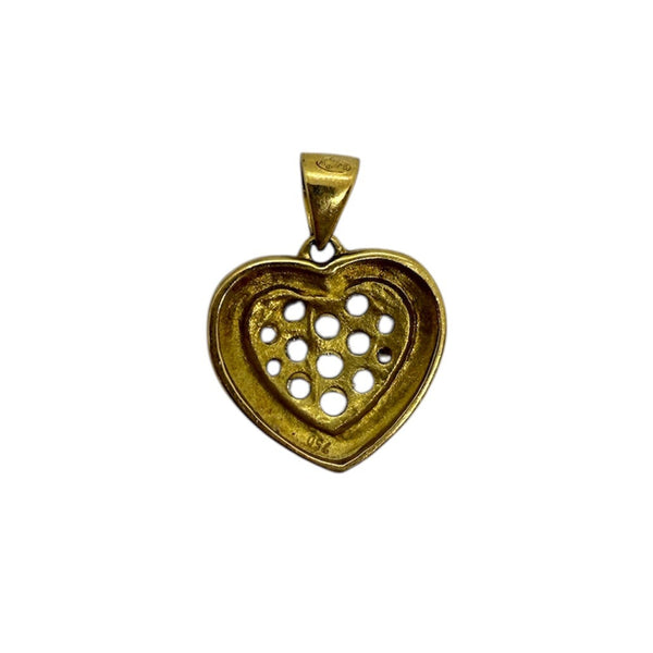 Pendentif Coeur en Or Jaune 18K