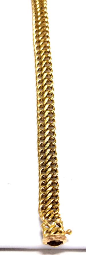 Bracelet Fantaisie en Or Jaune 18 Carats - 7.94 Grs