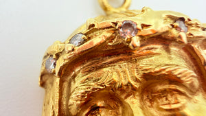 Pendentif en or jaune 18 K - 7.65 G