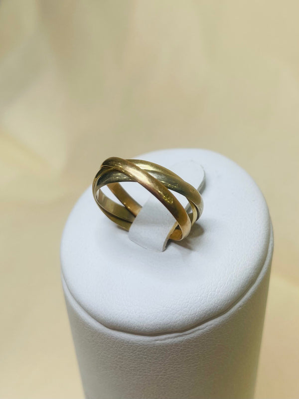 Bague Alliance 3 Ors 18 Carats - Taille 52
