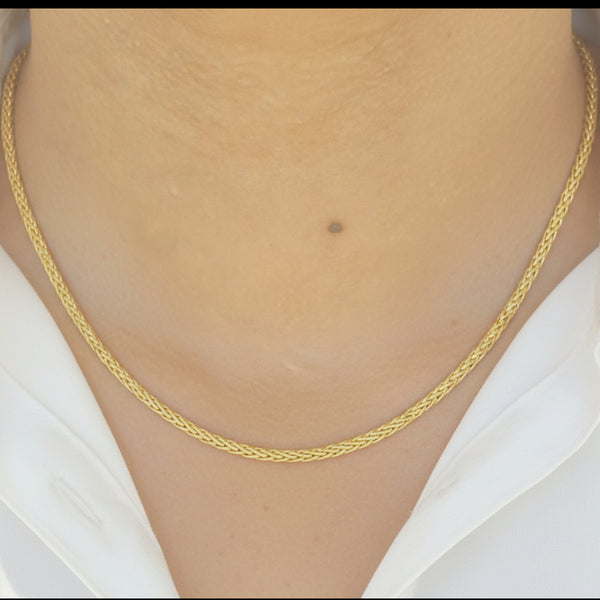 Collier Ras du Cou Or 18K