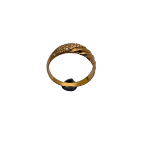 Alliance en Or Jaune 18K Taille-55