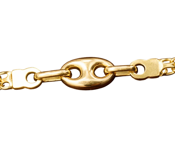 Bracelet maillon en or jaune 18K - 3.5 G