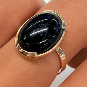 Bague réglable en or jaune 18k  Poids - 3.52 Grs Taille-Réglable plus petit 58 au plus grand 70