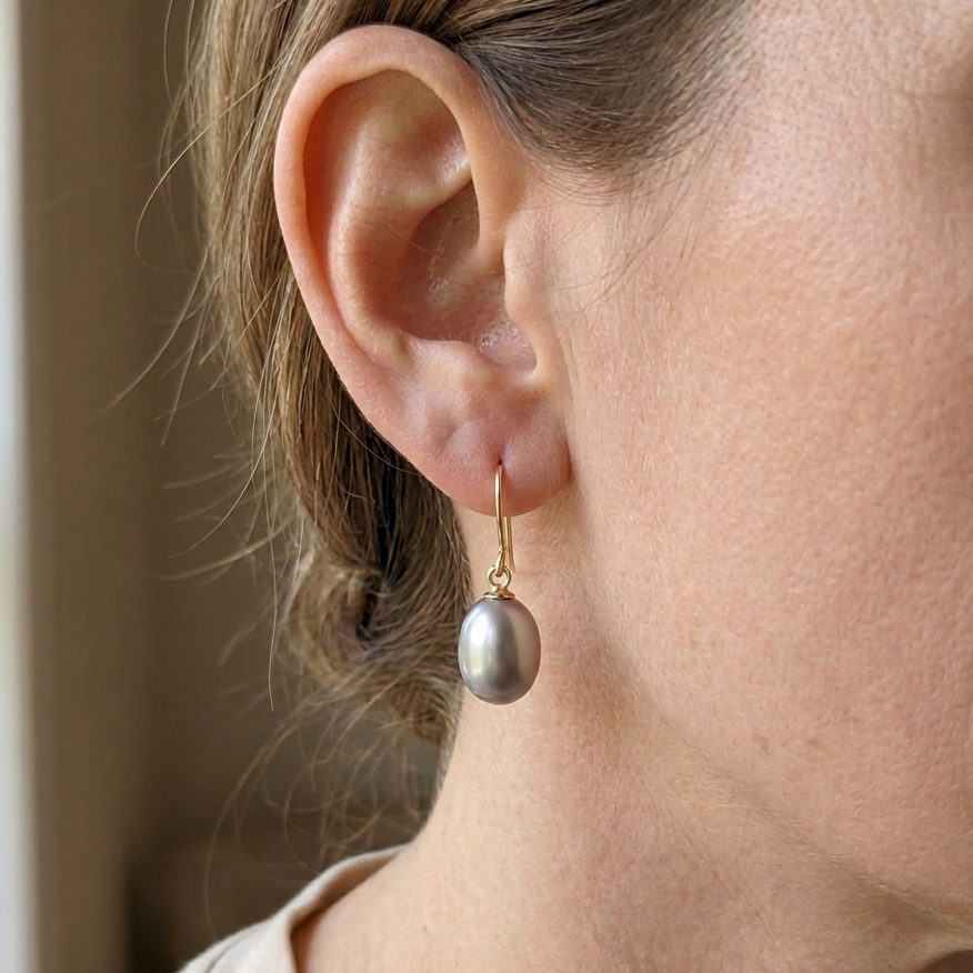 Boucles d'oreilles Or Jaune 18 K - 2.29 G