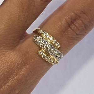 Bague en Or 18k avec Oxyde de Zirconium
