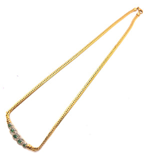 Collier Princesse en Or Jaune 18 K - 10.89 G
