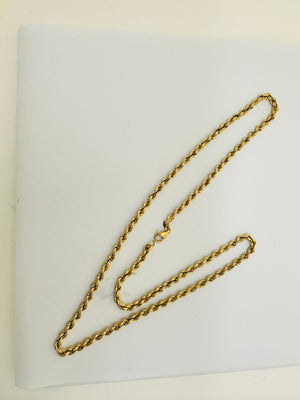 Collier Matinée en Or Jaune 18K 3.86 Grs