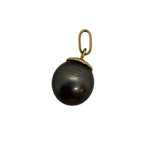 Pendentif Perle de Culture en Or Jaune 18K - 5.13G