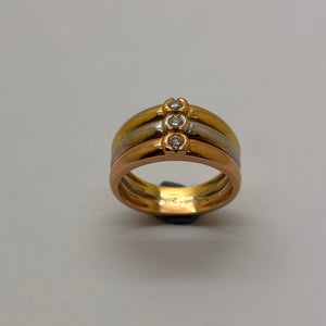 Bague en or 18K Taille-49.5