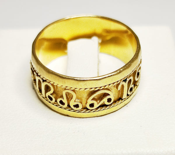 Bague Jonc en Or Jaune 18KTaille-62