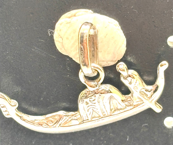 Pendentif Égyptien en Or Gris 18k - 1.39 Grs