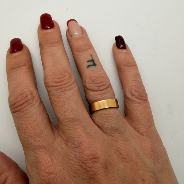 Bague en Or Jaune 18 Carats - Taille 49