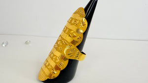 Bague en Or Jaune 21K Taille 63