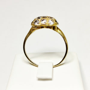 Bague en Or Jaune 18K Taille-56