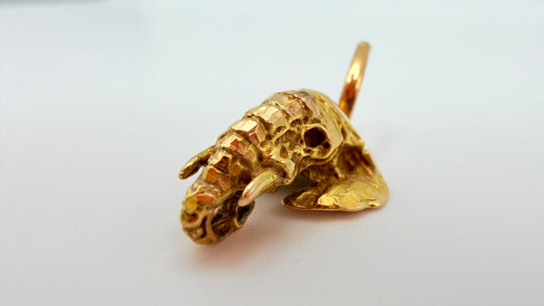 Pendentif en or jaune 18 K - 2.25g