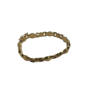 Bracelet Gourmette en Or Jaune 18K 9.2 Grs