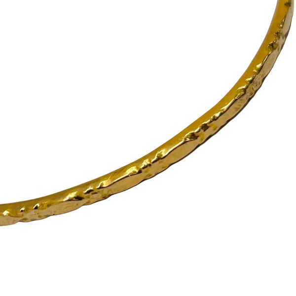 Bracelet Jonc Or Jaune 18K sans Pierres