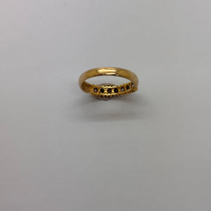 Bague en or jaune 18 carats Taille -57