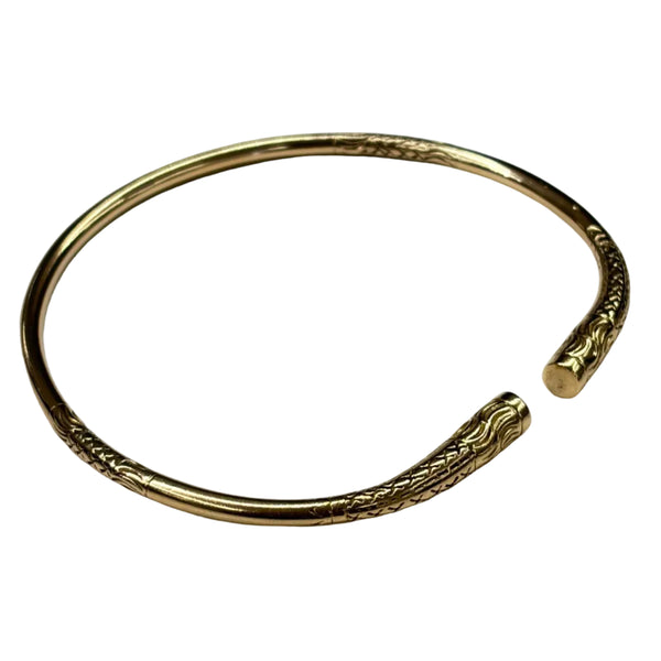 Bracelet Jonc en Or Jaune 18k