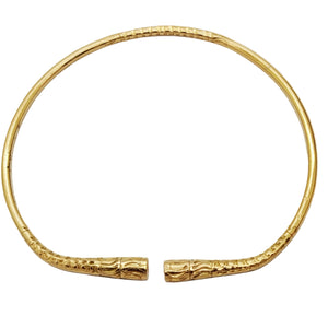 Bracelet Jonc en Or Jaune 18k - 13.97 Grs