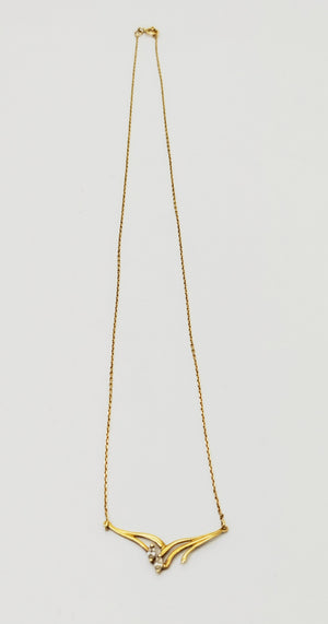 Collier Princesse en Or Jaune 18 k - 2.56 G