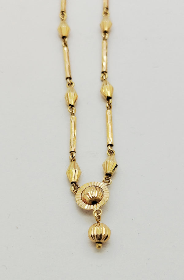 Collier en or jaune 18 K - 14.53 G