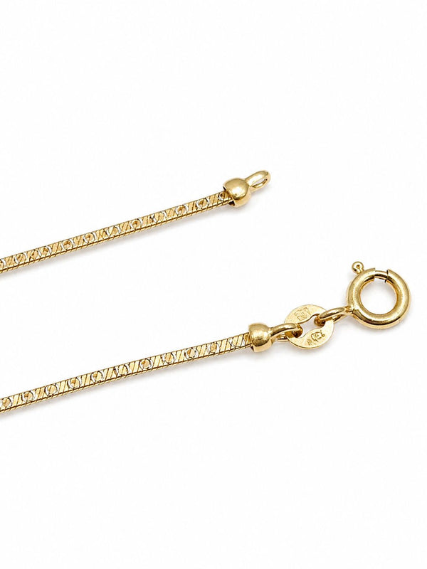 Collier en Or Jaune 18K - 7.49 Grs